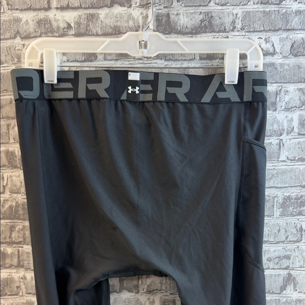 NWT Under Armour Black Athletic Tights - Picture 7 of 10